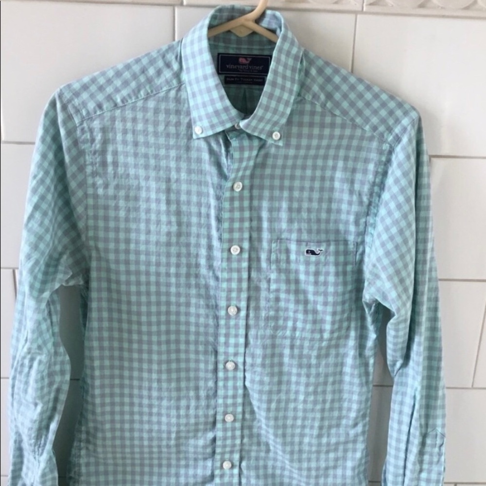Mens Vineyard Vines Slim Fit Button Down XS